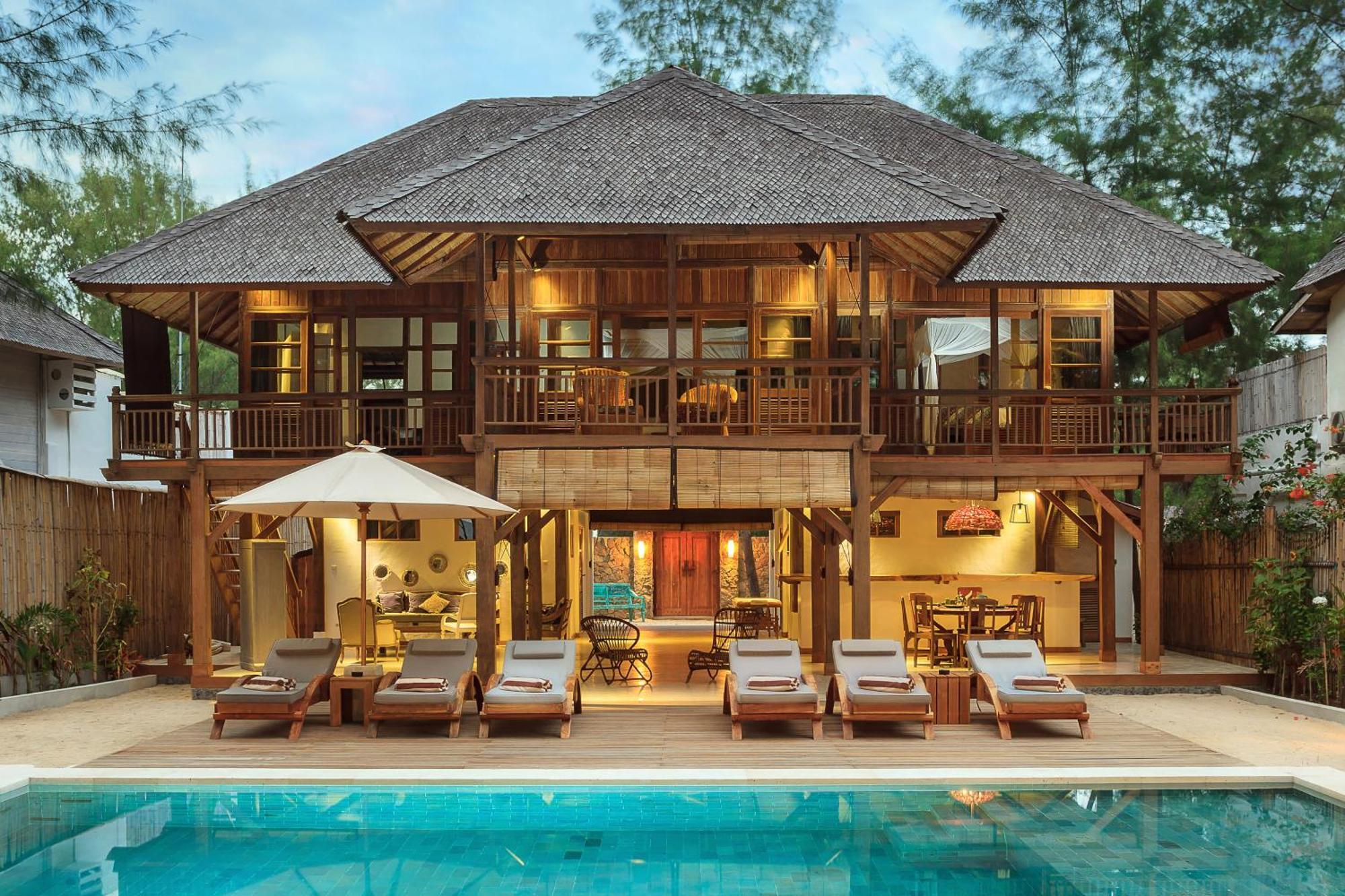 The Gili Beach Resort Gili Trawangan Dış mekan fotoğraf