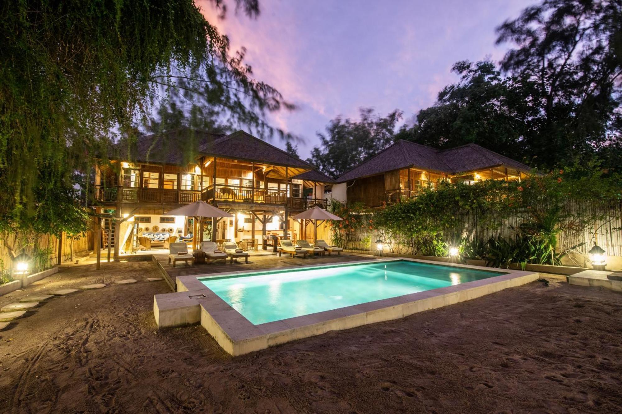 The Gili Beach Resort Gili Trawangan Dış mekan fotoğraf